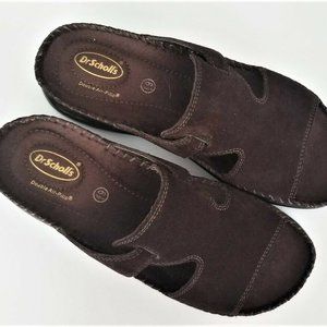Dr.Scholls Womens Naomi Leather Slip On Mules
